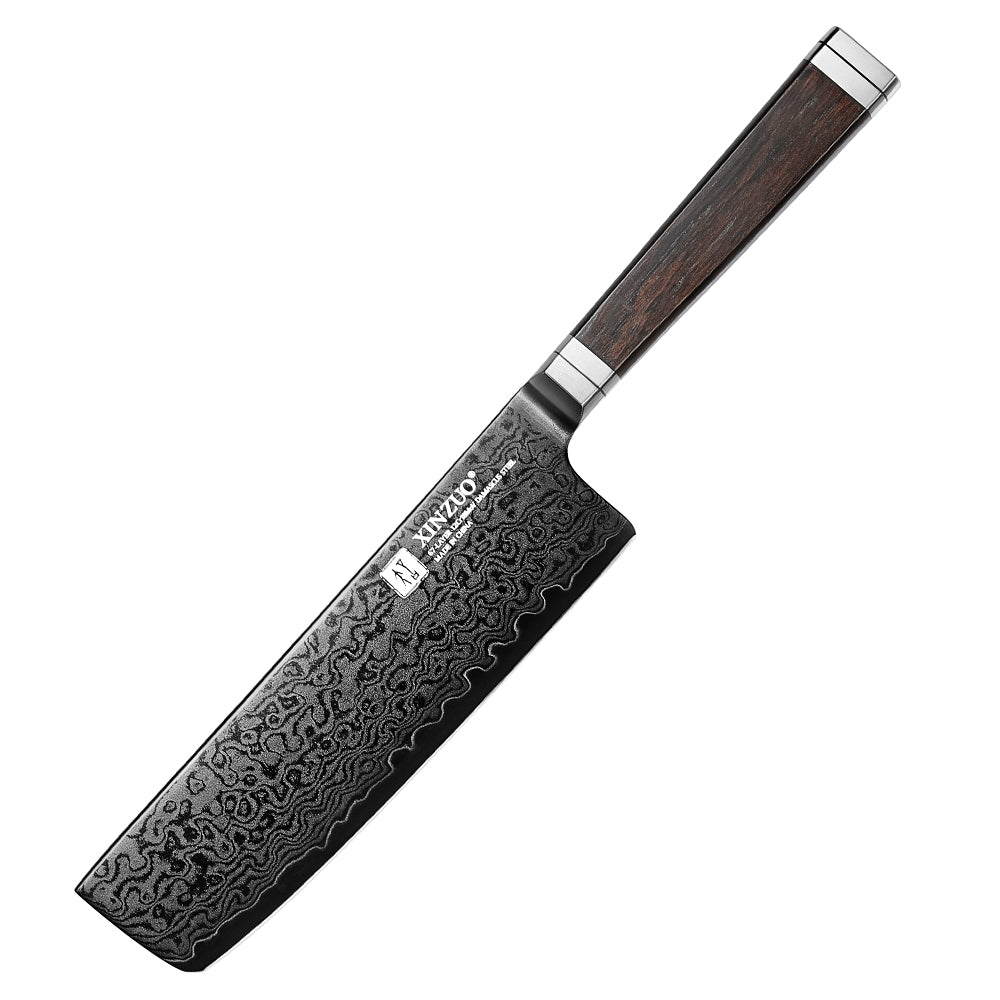 XINZUO 67-Layer Damascus Nakiri Knife – The Ultimate Vegetable Specialist