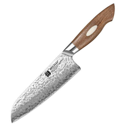XINZUO 7 Inches 67 Layers Japanese AUS-10 Damascus Steel Gyuto Knife/ Chef Knife-Jiang Series