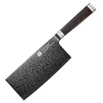 XINZUO Ji Series Chinese Cleaver Knife,7.1 Inches Kitchen Knife,High Hardness 60±2HRC,Cut Vegetable&Meat