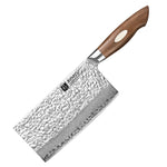 XINZUO 7 Inches 67 Layers Japanese AUS-10 Damascus Steel Meat Cleaver Knife-Jiang Series