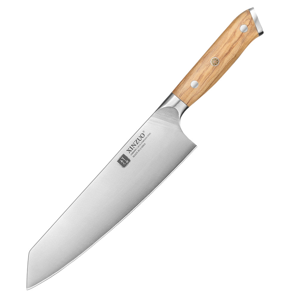 XINZUO 8.3 Inches Bunka Knife Super Steel German Stainless Steel Ingenious Hand-polished Ergonomic Handle