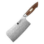 XINZUO 6.9 Inches Bone Chopper, 110 Layers Damascus Steel, High Hardness Kitchen Knife, Suitable for Daily Kitchen Chops