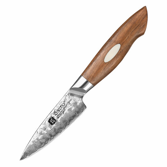 XINZUO 3.5 inches 67 Layers Japanese AUS-10 Damascus Steel Paring knife-Jiang Series