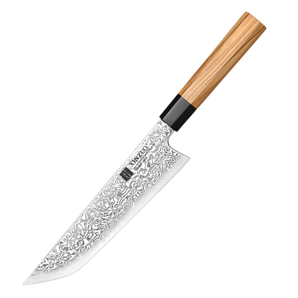 XINZUO PM8 Series 67 Layers Damascus Powder Steel Sakumira Knife 8.5 inches