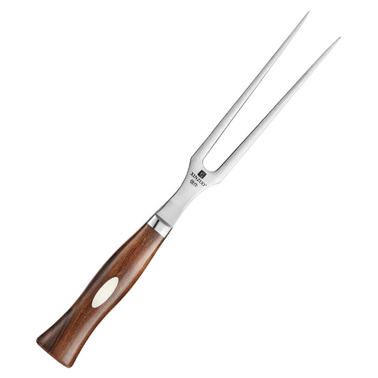 XINZUO Forged Carving Fork/Meat Fork/Dual-Prong Carving & BBQ Fork-Jiang Series