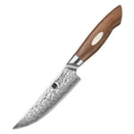 XINZUO 67 Layers Japanese AUS-10 Damascus Steel Steak Knife-Jiang Series