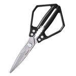 XINZUO Multi-Functional Kitchen Scissors 119 Layers Damascus Steel Iridescent Finish-Effort-saving Design