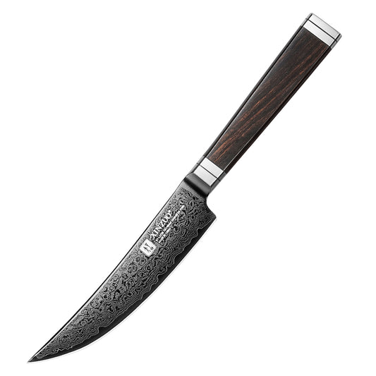 XINZUO 67-Layer Damascus Steak Knife – Redefine the Cutting Experience