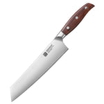 XINZUO 8.1 Inches Bunka Knife 3 Layers Composite Steel Razor Sharp Kitchen Knife