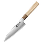 XINZUO Professional 7.1-inch Handmade Japanese Bunka Knife,Aogami No.2 Carbon Steel 3-Layer Composite Blade