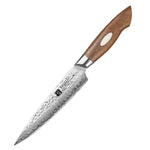 XINZUO 7 Inches 67 Layers Japanese AUS-10 Damascus Steel Multipurpose Knife-Jiang Series