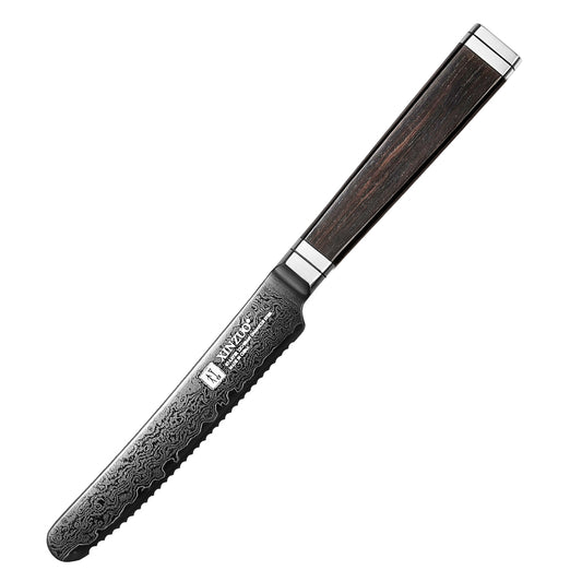 XINZUO 67-Layer Damascus Butter Knife – Effortless Spreader with Artisan Edge