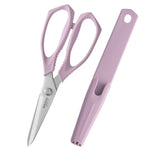 XINZUO 5 Colors Magnetic Kitchen Scissors with Fridge Storage – German 1.4116 Molybdenum-Vanadium Steel, Multi-Purpose