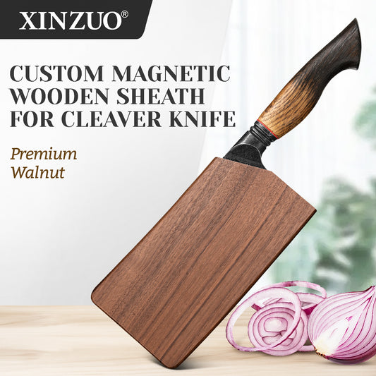 XINZUO Wooden Sheath for Cleaver Knife