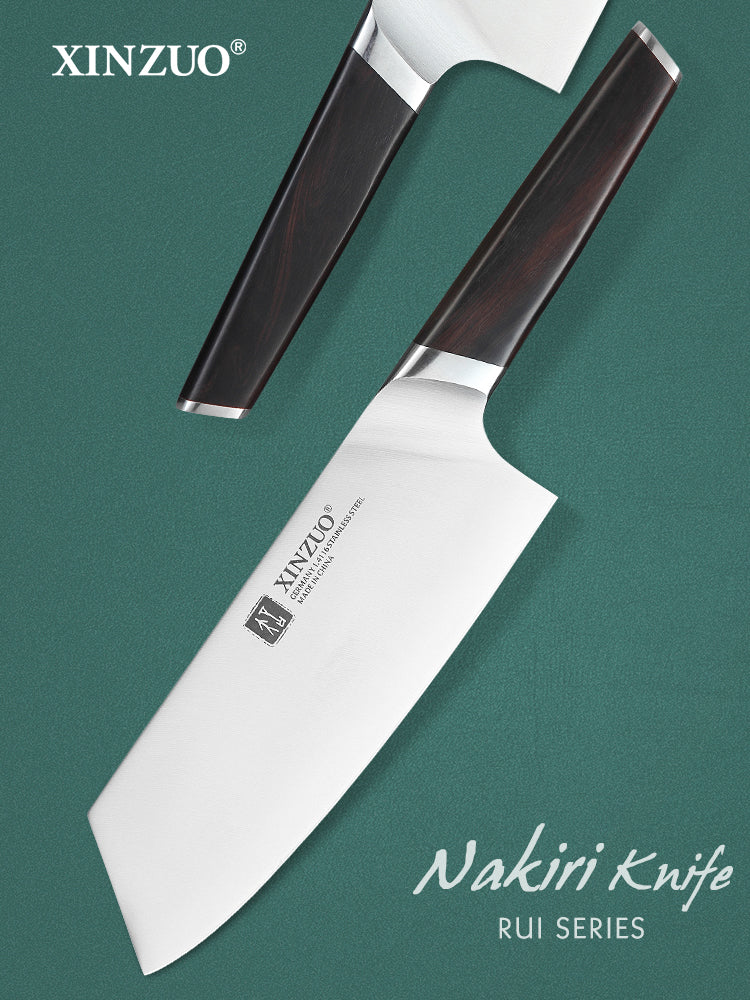 RUI SERIES XINZUO 7.8 inch Nakiri Knife