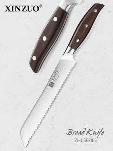 ZHI SERIES XINZUO 8'' inch Serrated Bread Knife
