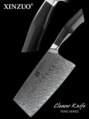 XINZUO YI SERIES 6. 5''inch Bone Chopper Knife – XINZUO CUTLERY