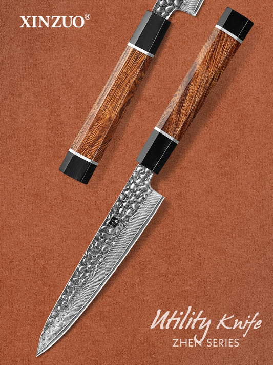 XINZUO ZHEN SEIRES 6'' inch Utility Knife