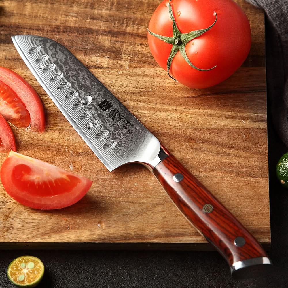 XINZUO YU SERIES 5 inch Santoku Knife