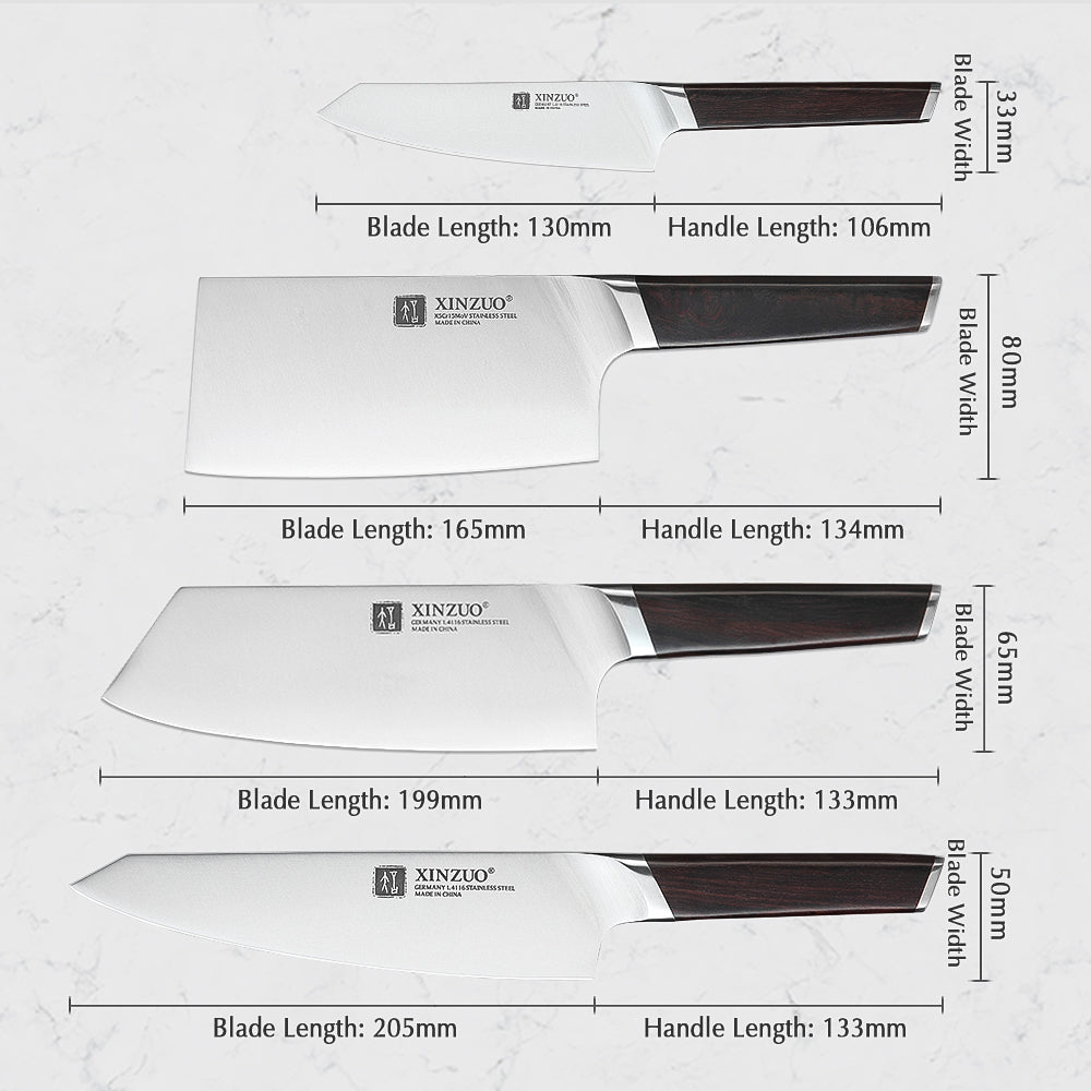 XINZUO RUI SERIES 5'' inch Utility Knife – XINZUO CUTLERY