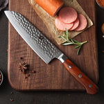 XINZUO YUN DAMASCUS SERIES 7'' Santoku Knife