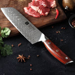 XINZUO YI SERIES 7 " inch Santoku Knife