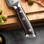 XINZUO Yu Series German 1.4116 Steel Granton Carving Knife