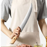 XINZUO Lan Series 3-layer Composite Steel 10 inches Carving Knife