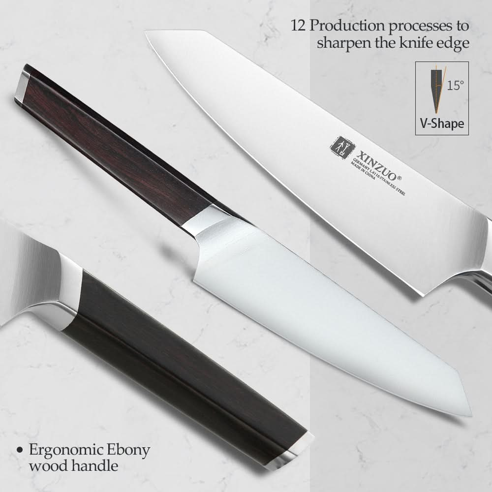 XINZUO RUI SERIES 4Pces Kitchen Knife Set