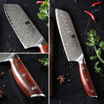 XINZUO YI SERIES 7 " inch Santoku Knife