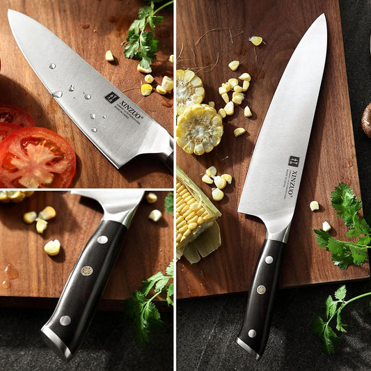 XINZUO YU SERIES Stainless Steel 8.5'' inch Chef Knife