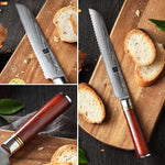 XINZUO HE SERIES 8 inch Serrated Knife