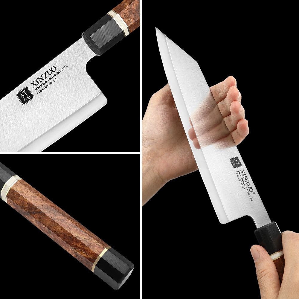 XINZUO Zhen Series Japanese ZDP-189 Composite Steel Chef Knife
