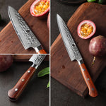 XINZUO YUN DAMASCUS SERIES 6'' inch Utility Knife