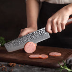 XINZUO YUN DAMASCUS SERIES XINZUO 7'' inch Nakiri Knife