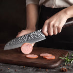XINZUO HE SERIES 7 inch Santoku Knife
