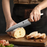 XINZUO Feng Series Damascus Bread Knife