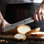 XINZUO HE SERIES 8 inch Serrated Knife