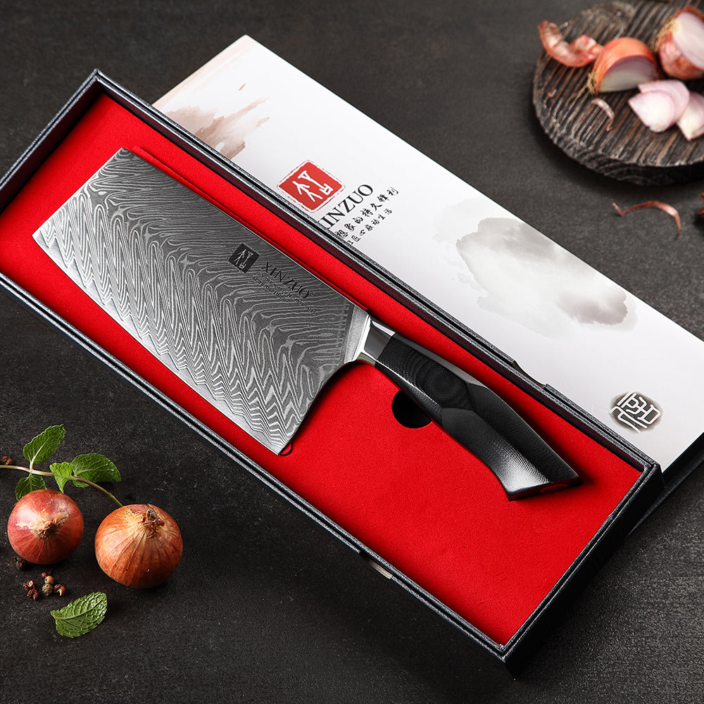 XINZUO YI SERIES 7 '' inch Meat Cleaver Knife – XINZUO CUTLERY