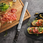 XINZUO Yu Series German 1.4116 Steel Granton Carving Knife