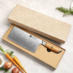 XINZUO Lan Series 73 Layers Damascus Powder Steel 8PCS Knife Set