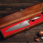 XINZUO FENG STRIA HAMMER DAMASCUS SERIES 8.5 inch Chef Knife