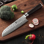 XINZUO HE SERIES 7 inch Santoku Knife