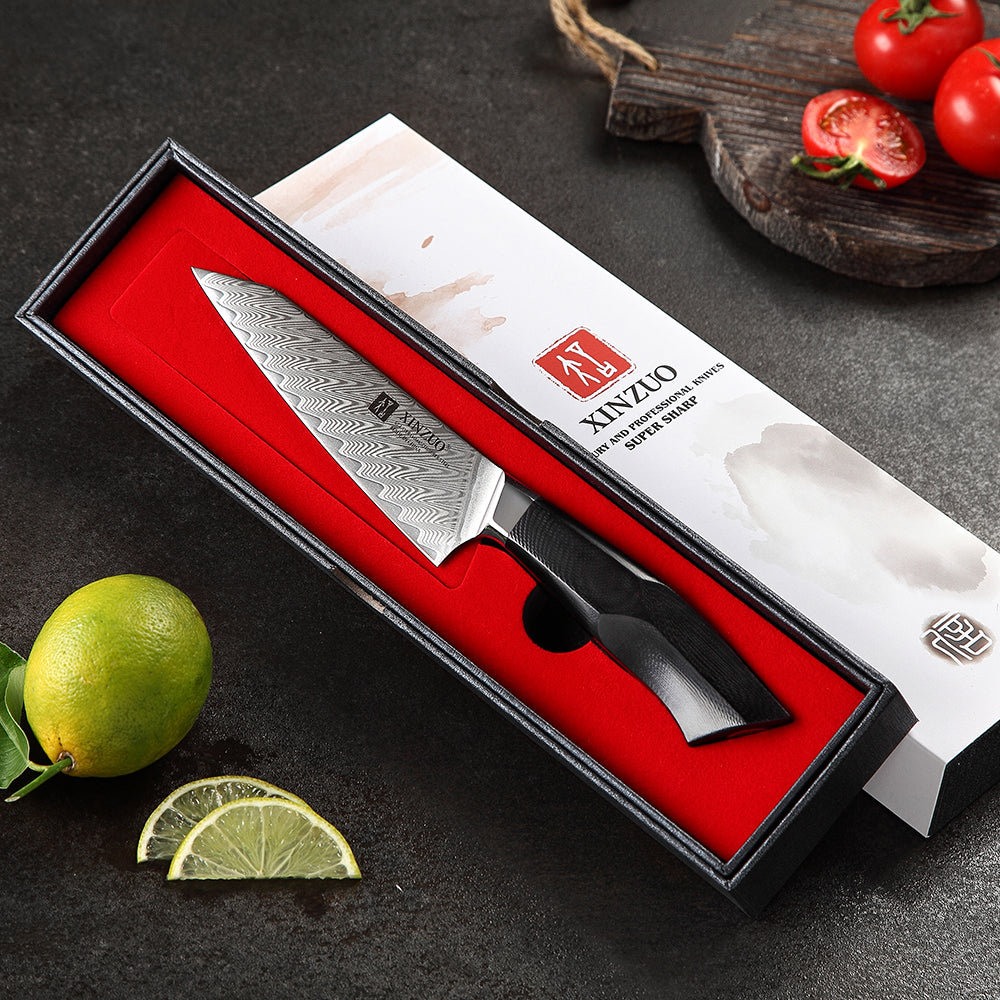 XINZUO RUI SERIES 5'' inch Utility Knife – XINZUO CUTLERY