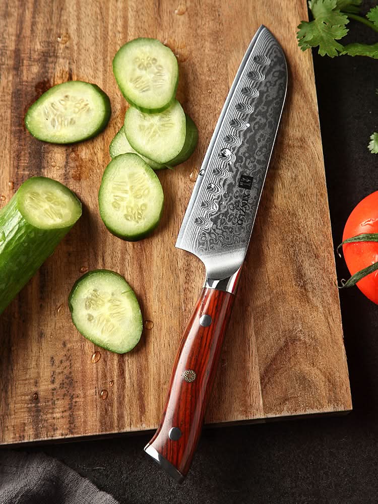 XINZUO YU SERIES 5 inch Santoku Knife