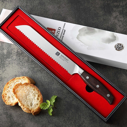 XINZUO ZHI SERIES XINZUO 8'' inch Serrated Bread Knife
