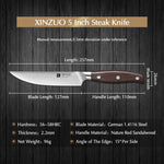 XINZUO Zhi Series German 1.4116 Steel Steak Knife