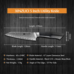 XINZUO FENG SERIES 5'' inch Utility Knife