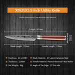 XINZUO SERIES 5 inch Utility Knife