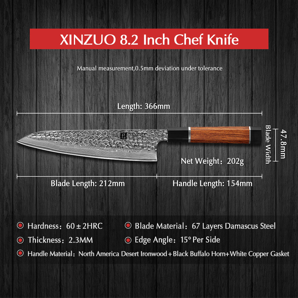 Xinzuo Zhen Series Tall Nakiri Knife Review - ChefPanko